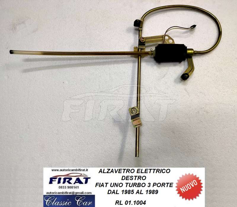 ALZAVETRO ELETTRICO FIAT UNO 3P DX 85 - 89 (01.1004)